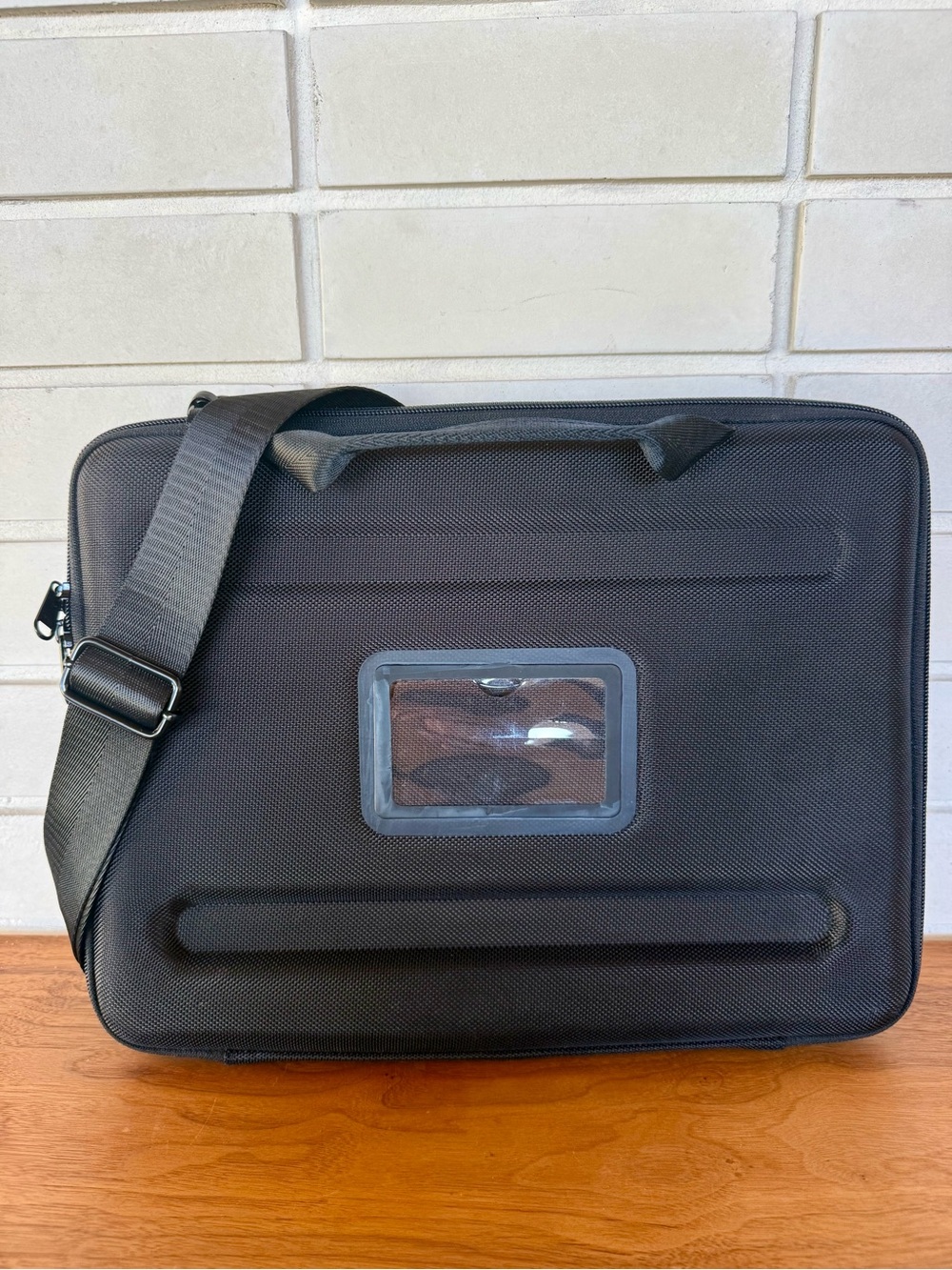 Hard Shell Laptop Case * Good for Kids * Durable Molded Shoulder Bag * 13x11 In
